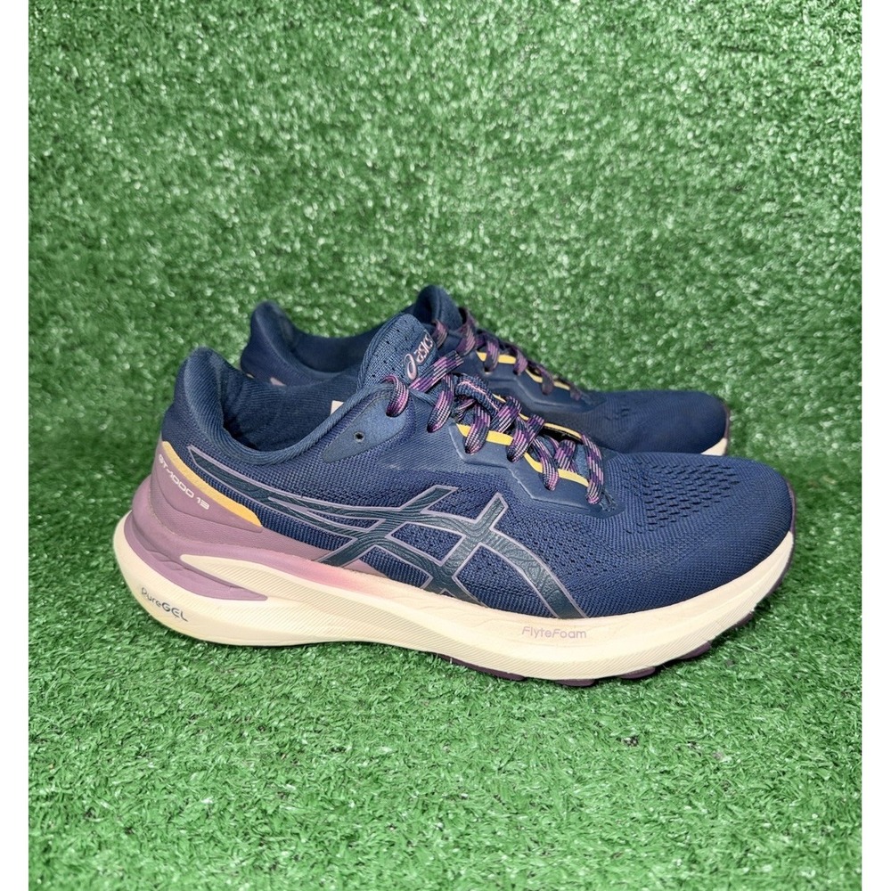 ASICS GT-1000 13‎ Womens Size 6.5 Blue Pink Gym Running Shoes Athletic Sneakers